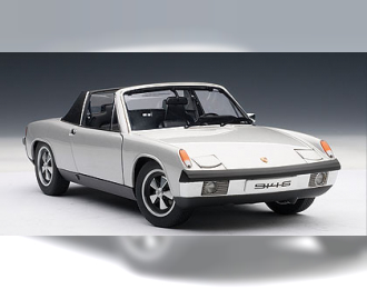 PORSCHE 914/6 1970, silver met 