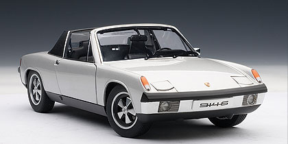 PORSCHE 914/6 1970, silver met 