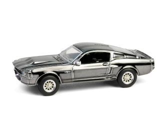 FORD Mustang Eleanor (1967) Gone in Sixty Seconds (2000), silver chrome