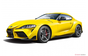 Сборная модель Toyota Supra GR, Lightining Yellow