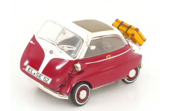 BMW Isetta 250 (1955), dark red/white