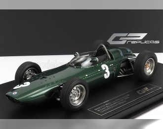 BRM F1 P57 Brm Team N 3 Winner South Africa World Champion 1962 Graham Hill - Con Vetrina - With Showcase, Green Met