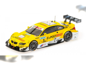 BMW M3 DTM 'EPOST BRIEF' BMW TEAM SCHNITZER DIRK WERNER DTM 2012, yellow