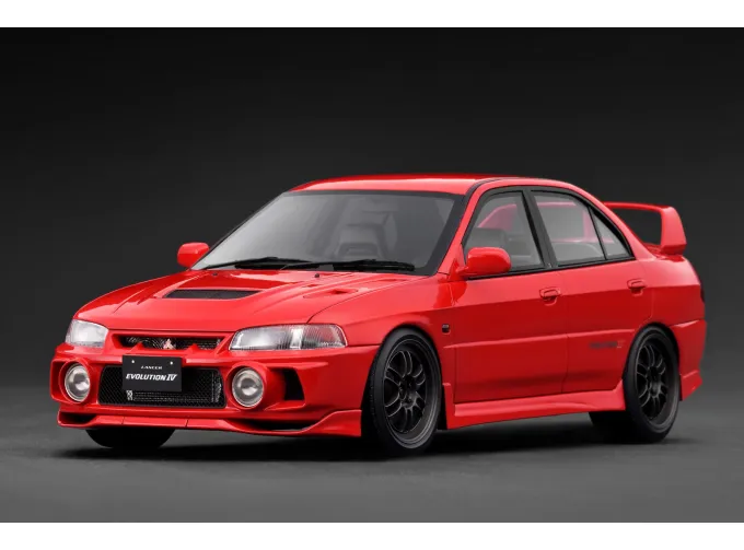 MITSUBISHI Lancer Evolution IV (CN9A), red