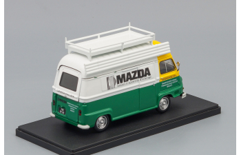 RENAULT Estafette «Mazda eclairage», green / white / yellow