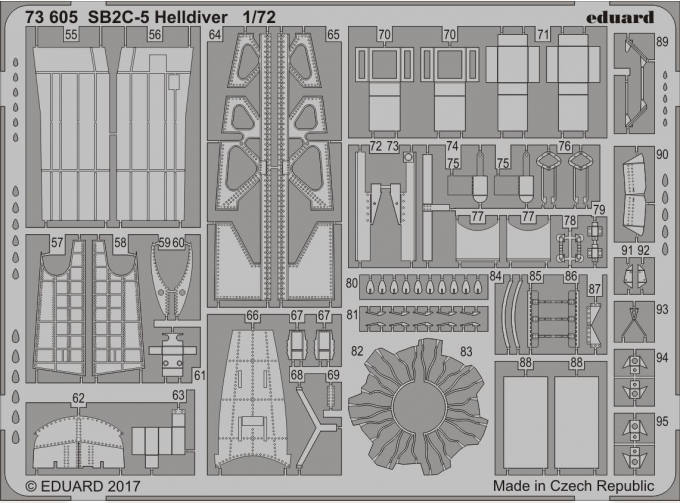 Фототравление для SB2C-5 Helldiver