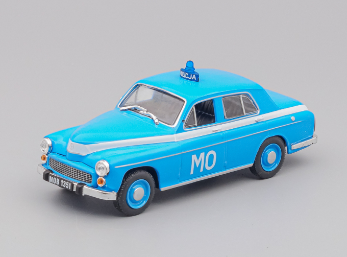 WARSZAWA Milicija Obywatelska, Полицейские Машины Мира 24, blue