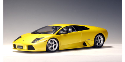 Сборная модель LAMBORGHINI Murcielago (2001), yellow met