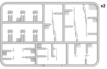 Сборная модель SOVIET INFANTRY WEAPONS & EQUIPMENT. SPECIAL EDITION