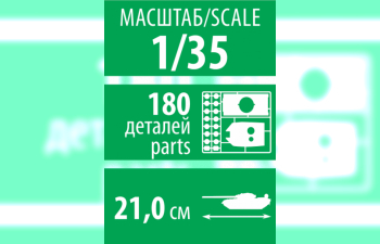 Сборная модель Советский бронетранспортер БТР-70