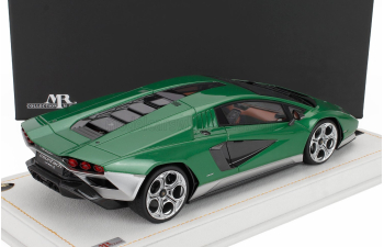LAMBORGHINI Countach Lpi 800-4 (2021) - Con Vetrina - With Showcase, Verde Metallic - Green Met