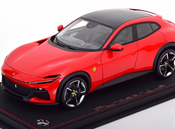 FERRARI Purosangue Suv (2022) - Con Vetrina - With Showcase, Rosso Corsa 322 - Red