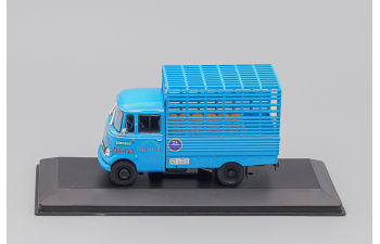 MERCEDES BENZ L319D TRUCK PIENSOS BIONA (1963), light blue