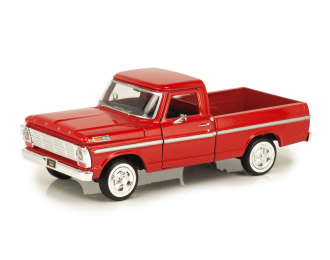 Ford F-100 Pick Up 1969 красный