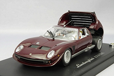 LAMBORGHINI Jota SVR, maroon