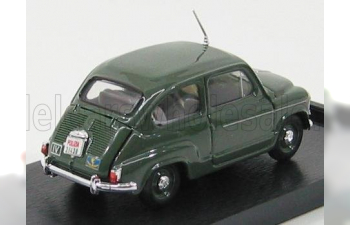 FIAT 600D POLIZIA STRADALE - POLICE (1958), GREEN