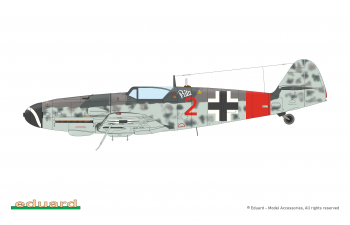 Сборная модель Gustav Pt. 3 Bf 109 G-6/AS & G-14/AS (Limited Dual Combo)