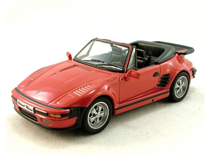 PORSCHE Carrera Cabrio (1989), красный