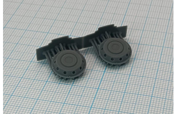 Колпак передний 22,5 неокрашенный, комплект 2 шт.