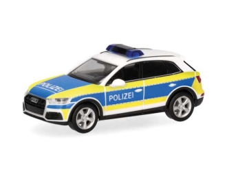 AUDI Q5 Autobahn *Polizei* Niedersachsen, white / yellow / blue