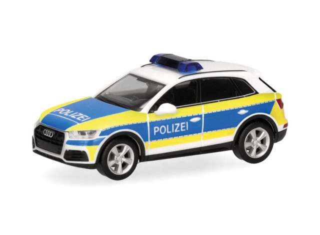 AUDI Q5 Autobahn *Polizei* Niedersachsen, white / yellow / blue