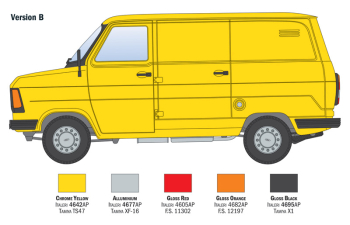 Сборная модель Ford Transit