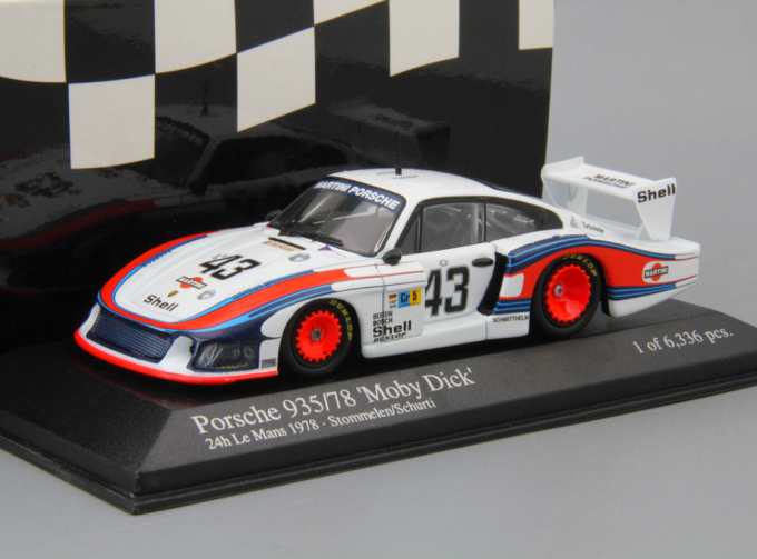 PORSCHE 935/78 Moby Dick 24h Le Mans (1978), white