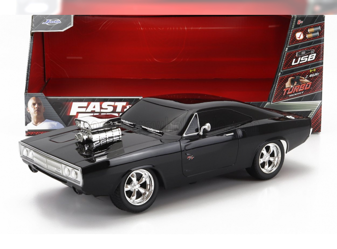 DODGE Dom's Dodge Charger R/t (1970) - Fast & Furious 7, Black