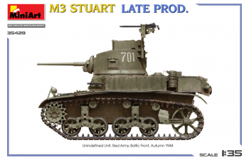 Сборная модель M3 Stuart - Military - Wwii 1945