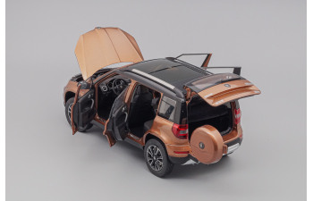 SKODA Yeti (2013), brown