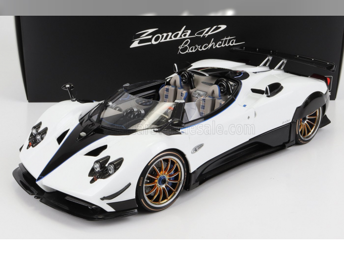 PAGANI Zonda Hp Barchetta (2018), Carbon Fibre White