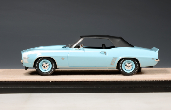 CHEVROLET Camaro RS SS Convertible (закрытый) (1969), Carolina Blue