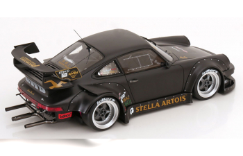 PORSCHE 911 (964) RWB Stella Artois (2010), flat black