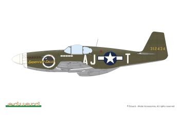 Сборная модель P-51B Mustang Malcolm Hood Canopy ProfiPACK Edition