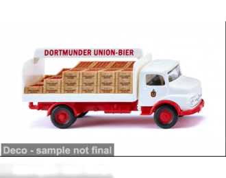 MERCEDES-BENZ Kurzhauber #Dortmunder Union-Bier (1967),white/red