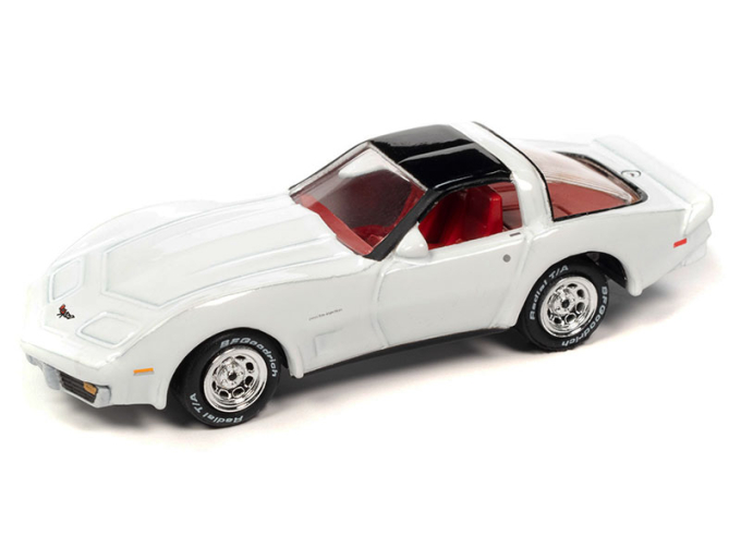 CHEVROLET Corvette (1982), white 