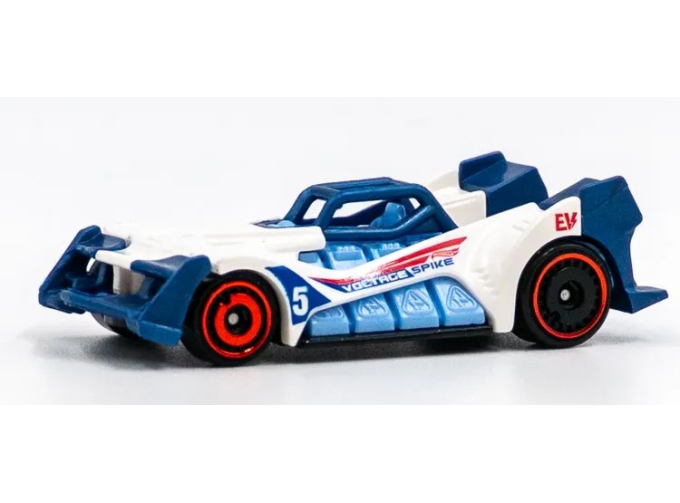 Voltage Spike, blue/white