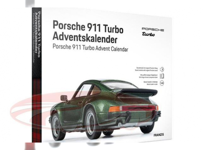 Сборная модель Porsche 911 Turbo (1974), oak green metallic