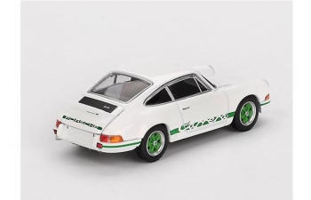 Porsche 911 (901) 2.7 Carrera RS Grand Prix 1973 (леворульный) белый с зеленым