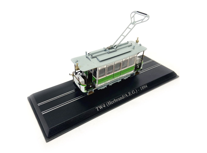 Трамвай TW4 Herbrand-A.E.G. Галле, Германия (1894)