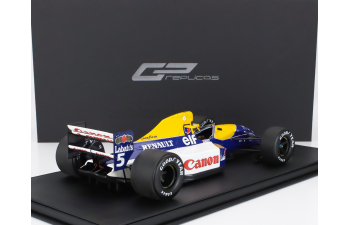 WILLIAMS F1 Fw14b Renault N 5 World Champion Pole Postition Fastest Lap And Winner British Gp 1992 Nigel Mansell, Blue Yellow White