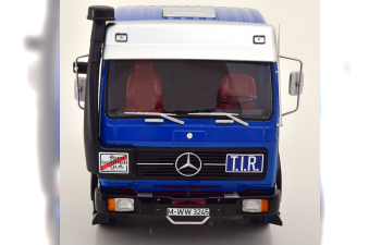 MERCEDES NG 1632 (1973), blau/dunkelrot