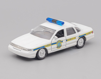 FORD Crown Victoria Columbia Police, white