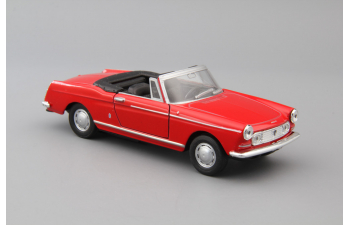 PEUGEOT 404 Cabriolet, red