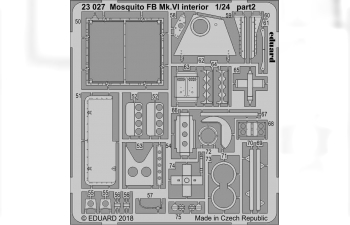 Фототравление для Mosquito FB Mk. VI интерьер