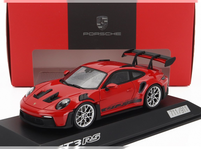 PORSCHE 911 992 Gt3rs (2023), Red