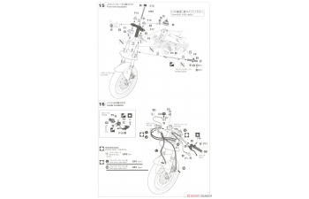 Сборная модель Honda NSR500 All Japan Road Race Championship GP500, (1990)