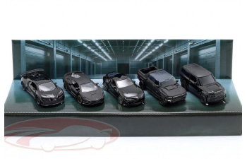 Набор ИЗ 5-ТИ моделей "Black Edition", черный / матовый черный