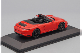 PORSCHE 911 (991.2) Carrera 4GTS Cabriolet (2017), red