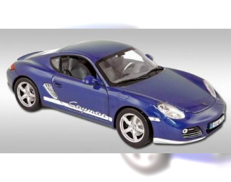 PORSCHE Cayman New 2009, Metallic Blue